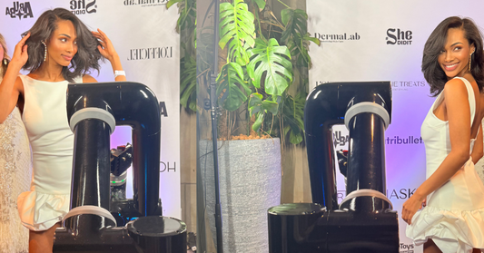 Glam Bot activatie op The White Dinner Antwerp
