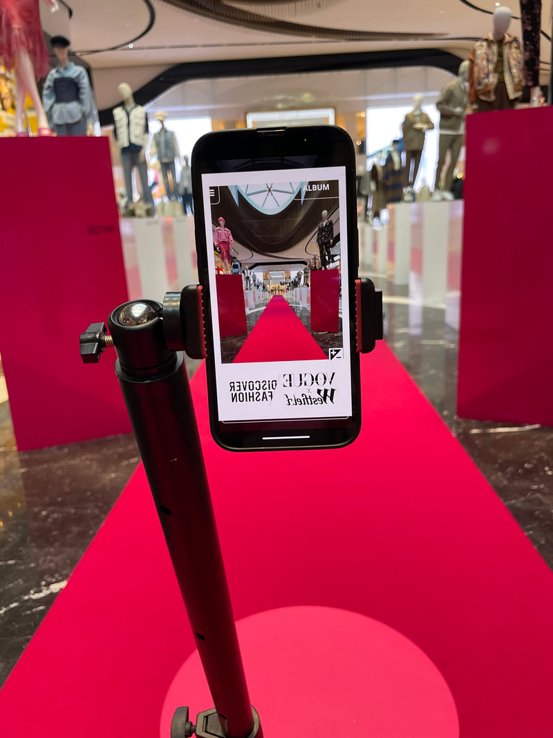 20-daagse merkactivatie met de Spinner Booth voor VOGUE